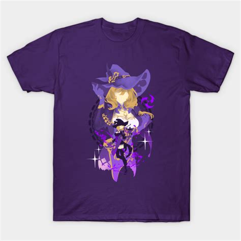 Lisa Witch Of Purple Rose Genshin Impact T Shirt Teepublic