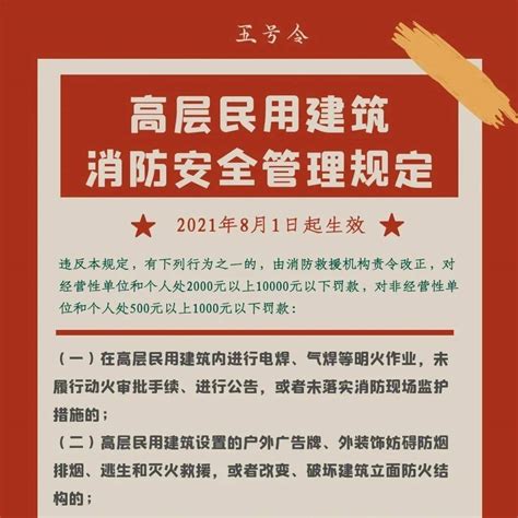 宣传高层民用建筑消防安全管理规定深州消防在行动 充电