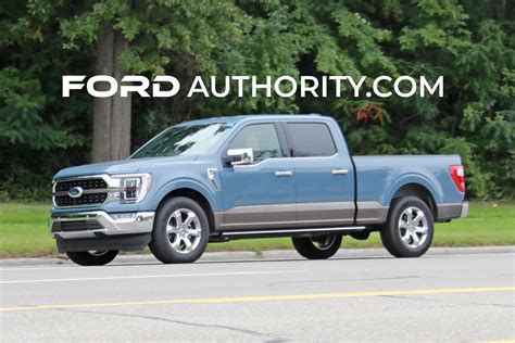 2023 Ford F 150 King Ranch In Azure Gray Real World Gallery