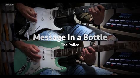 Message In A Bottle The Police Guitarcover Youtube