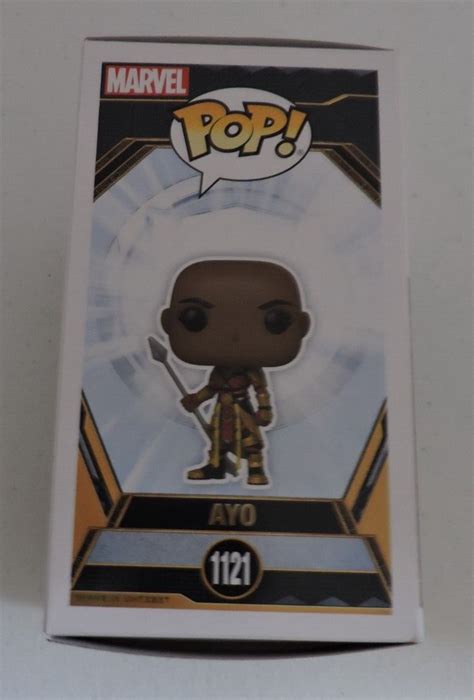 Mavin Funko Pop 1121 Black Panther Wakanda Forever Ayo Marvel