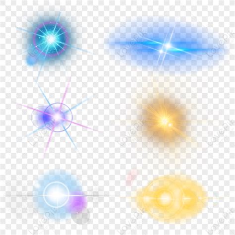 Light Effect Halo Combination Glare Line Effects Png Picture And