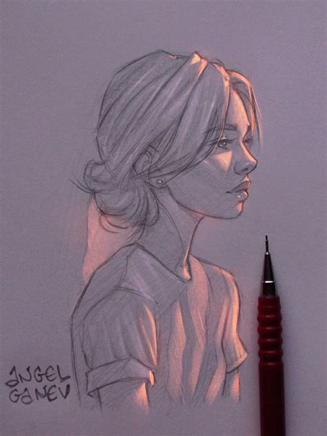 Angel Ganev And Pencil Art From The Perspective Of An Old Soul