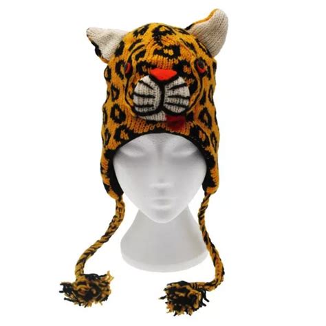 Leopard Woollen Animal Hat Paper High