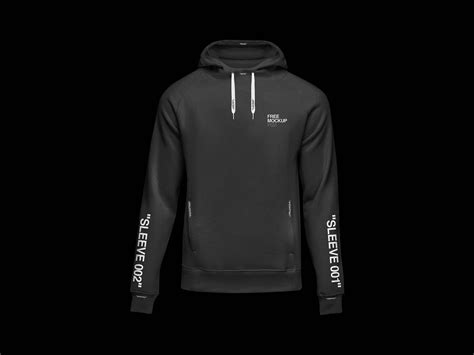 Free Hoodie Sweatshirt Mockup (PSD)