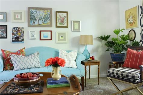 Our Vintage Eclectic Living Room Tour