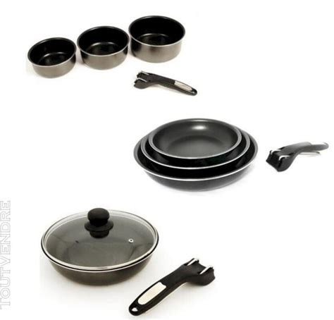 SITRAM Batterie De Cuisine 11Pieces INDUCTION Caro 56140 Casserole