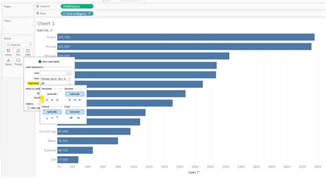 How To Label Bar Charts In Tableau Biztory