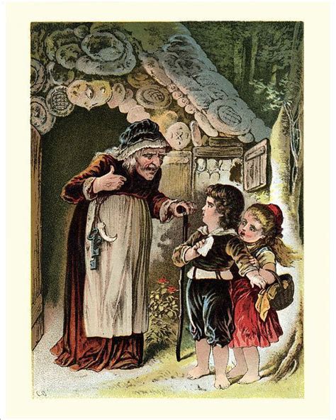 Print Of Hansel And Gretel Fairy Tales Art Poster Prints