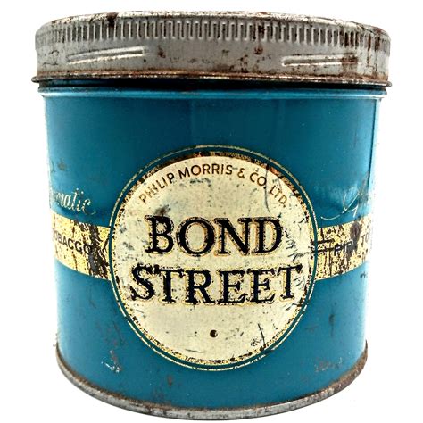 Bond Street Tobacco Tin Parry S Vintage