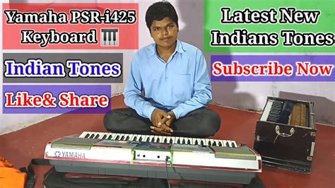 Yamaha Psr I Keyboard Latest New Indian Tones Youtube