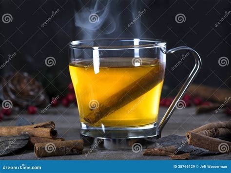 Hot Toddy Cocktail Drink With Cinnamon Stock Image Image Of Toddy Ambiance