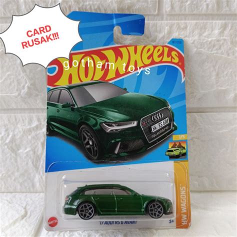 Jual Gt Obral Hot Wheels Audi Rs Avant Hijau Card Rusak Shopee Indonesia