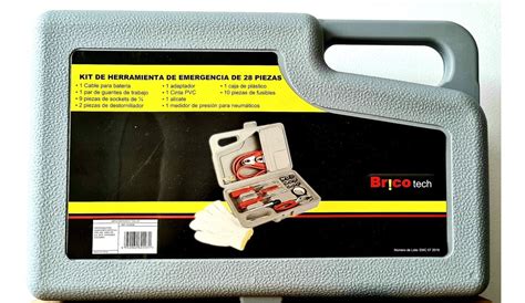 Kit De Herramienta De Emergencia Veh Culo Piezas Estuche Mercado Libre