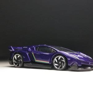 Hot Wheels Lamborghini Veneno Purple HW Exotics 5 Pack Etsy