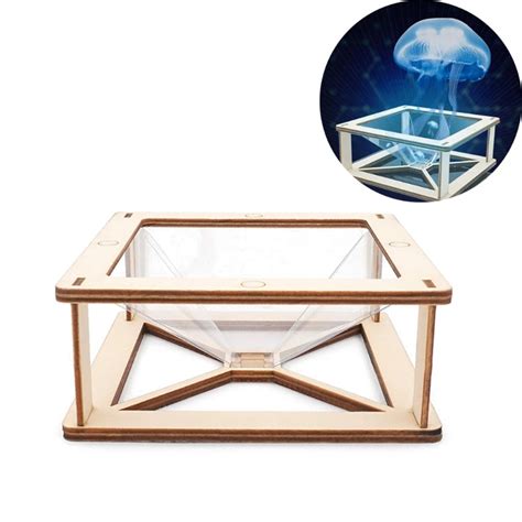 Мобильный смартфон Голограмма 3D Голографические стенды Проектор 3D ...