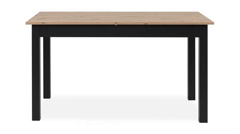 Table Manger Extensible Cm Effet Ch Ne Pi Tement Noir