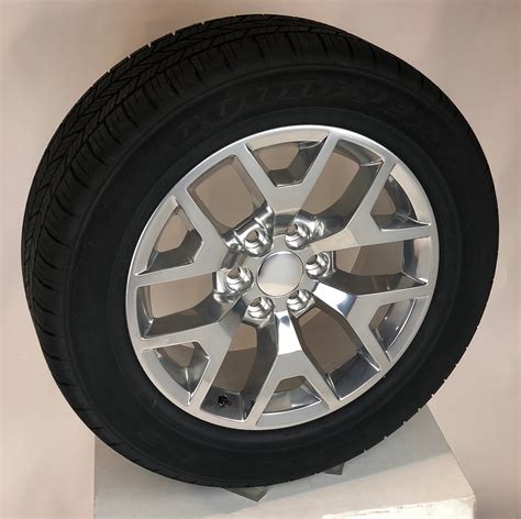 Gmc Honeycomb Polished 20 Wheels With Goodyear Eagle Ls2 Tires