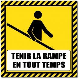 Autocollant Tenir La Rampe Lettragraphic