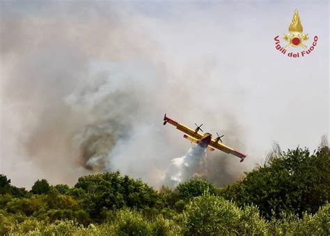 Incendi Boschivi Oggi Richieste Di Intervento Aereo