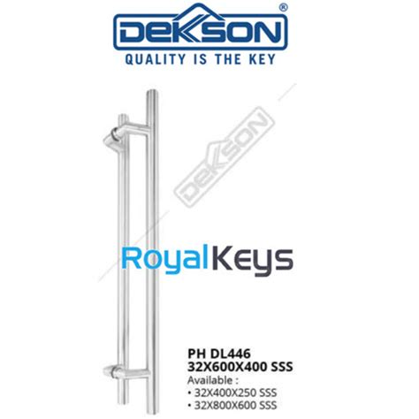 Jual Pull Handle Pintu H Bulat Dekson Dekkson PH DL446 446 32X800X600