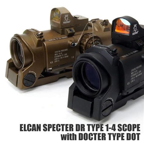 Wholesale Elcan Specter Dr Style 4x Red Illuminated Rifle Scope W