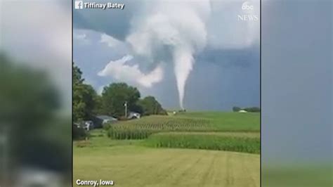 Frightening Tornado Caught On Camera Video Abc News