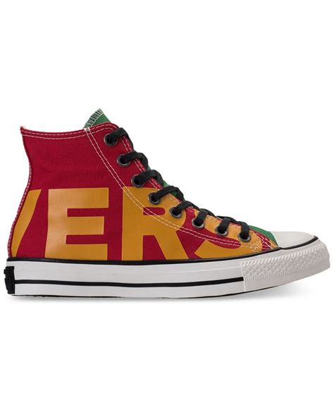 Converse Mens Chuck Taylor All Star Wordmark High Top Casual Sneakers