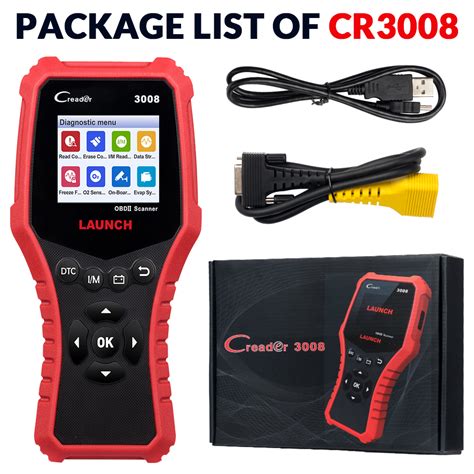 Launch X Cr Obdii Automotive Scanner Obd Code Reader Diagnostic