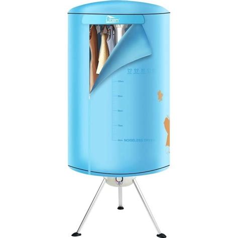 Sèche Linge Électrique Séchage Portable Ronde 1000W Home Séchoir Avec