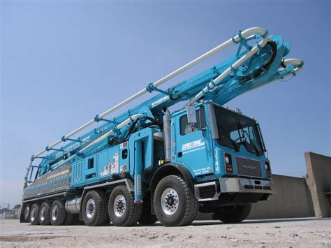 61 Meter 197 Foot Boom Concrete Pump Truck Cemstone