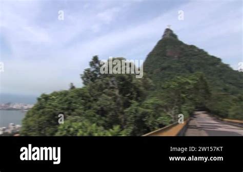 Monumento Cristo Redentor In Rio De Janeiro Brazil Stock Video Footage