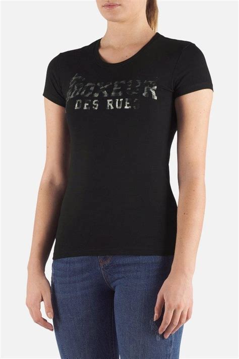 Boxeur Des Rues T Shirt Avec Logo Sur Le Devant Acheter En Ligne Manor