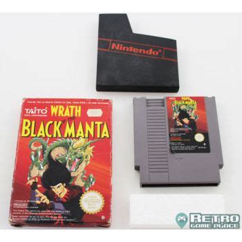 Wrath Of The Black Manta Pour Nintendo Nes Occasion Retro Game Place