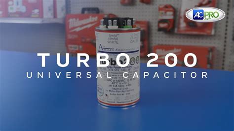 Turbo Universal Motor Run Capacitor