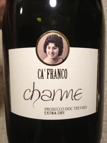 Ca Franco Charme Prosecco Di Treviso Extra Dry Vivino US