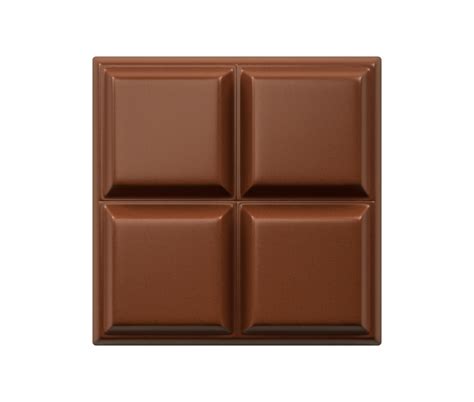 Morceaux De Chocolat Au Lait Vue De Dessus Isol E Cubes De Chocolat