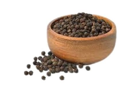 Solid Round Shaped Dried A Grade Aromatic And Spicy Black Pepper At