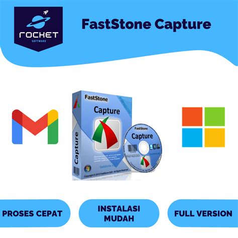 Jual Faststone Capture Aplikasi Rekam Layar Dan Video Recorder Full