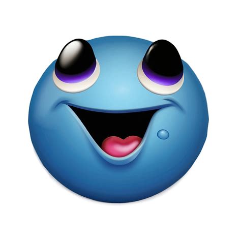 Download Silly Blue Emoji Png Lqc35