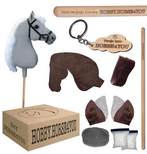 Hobby Horse DIY H4Y Personalizowany zestaw duży koń A3 XXL Zrób to sam