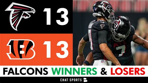 Atlanta Falcons Winners Losers From Preseason Tie Vs Bengals