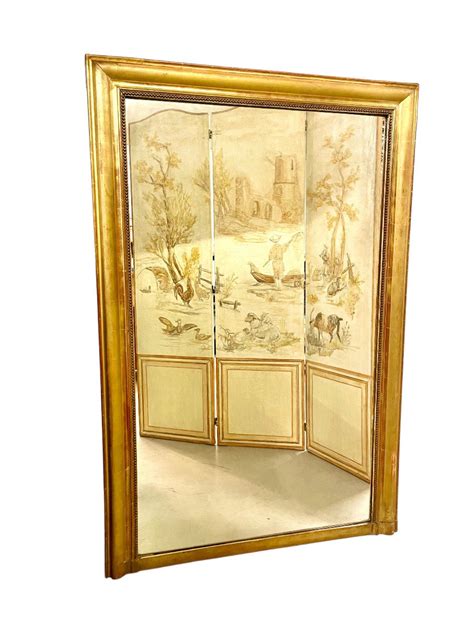 Proantic Miroir Trumeau N Oclassique En Bois Dor France Me S