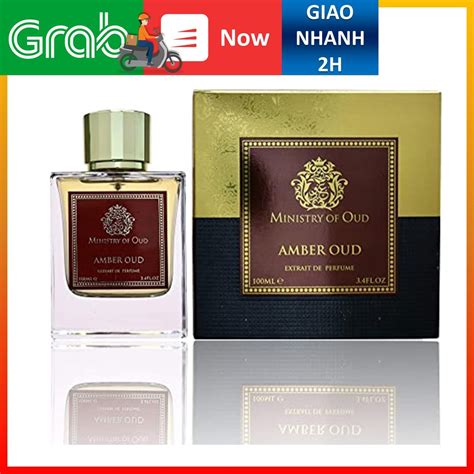 Nước Hoa Chính Hãng Amber Oud 100ml Edp Ministry Of Oud Made In Uae