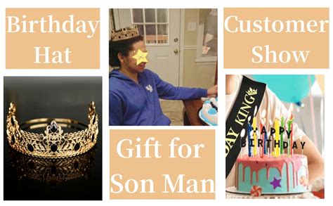 Birthday King Crown Set Includes King Crowns For Men