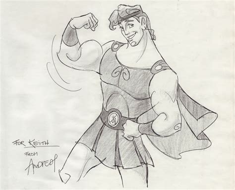 Disney Hercules Drawing At Paintingvalley Explore Collection Of