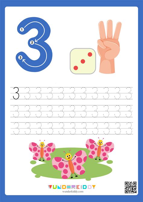 Printable Tracing Numbers 1 10 Worksheets For Preschool