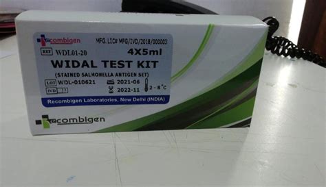 Recombigen Rapid Widal Test Kit At Rs In Nashik Id