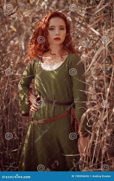 Ancient Celtic Times Stock Photo Image Of Actress Model 198356656