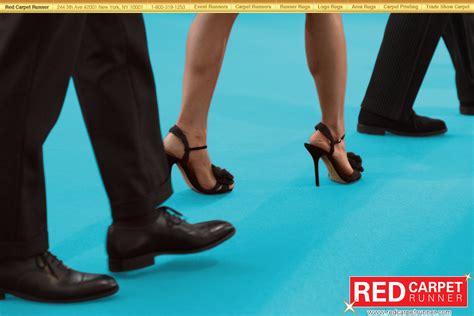 Low Section Of People On Light Blue Carpet Redcarpetru Flickr